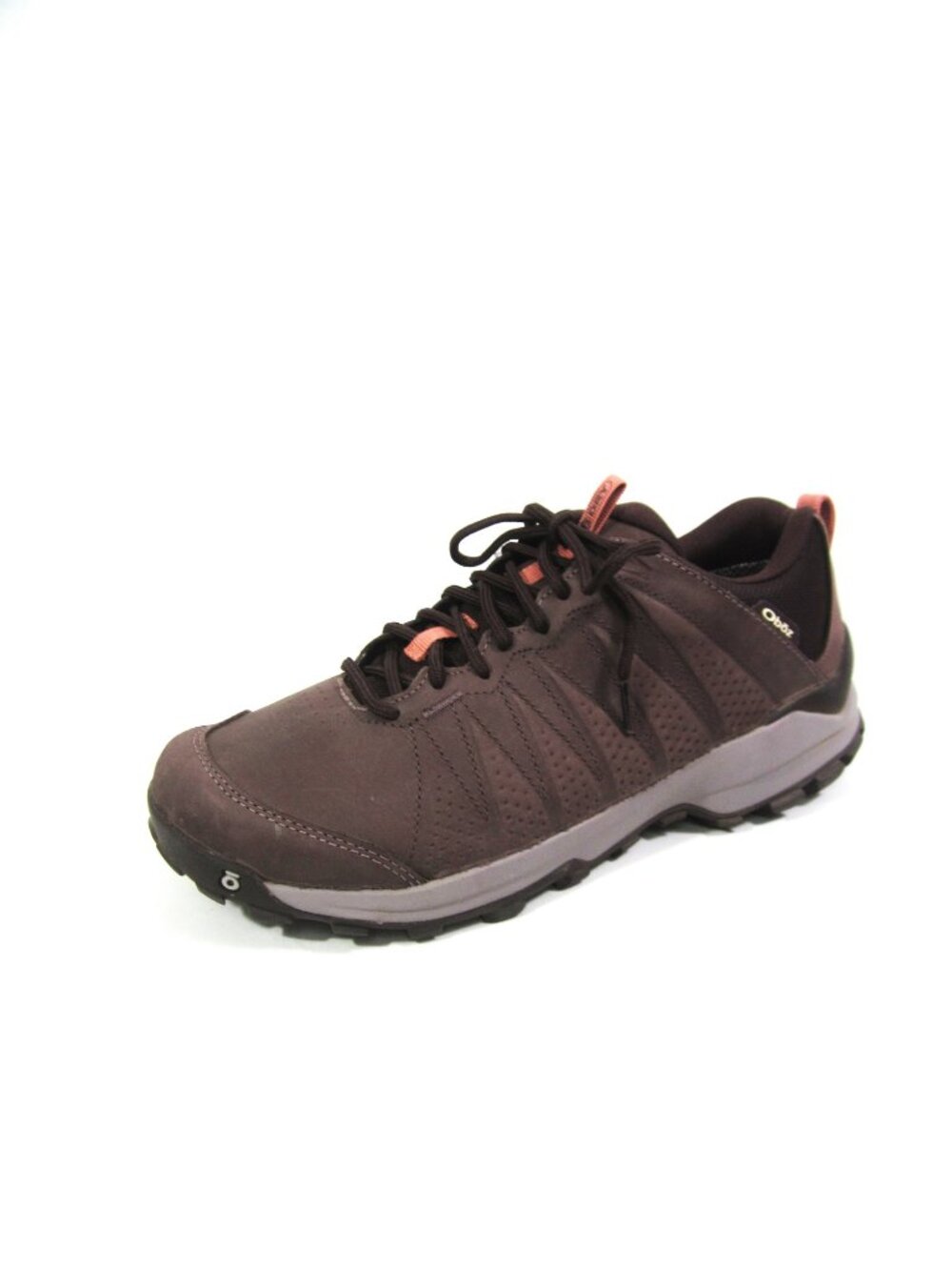 Oboz EUC Size 10.5 Sypes Waterproof Low Hiking Shoe Brown Womens Brown Sneaker